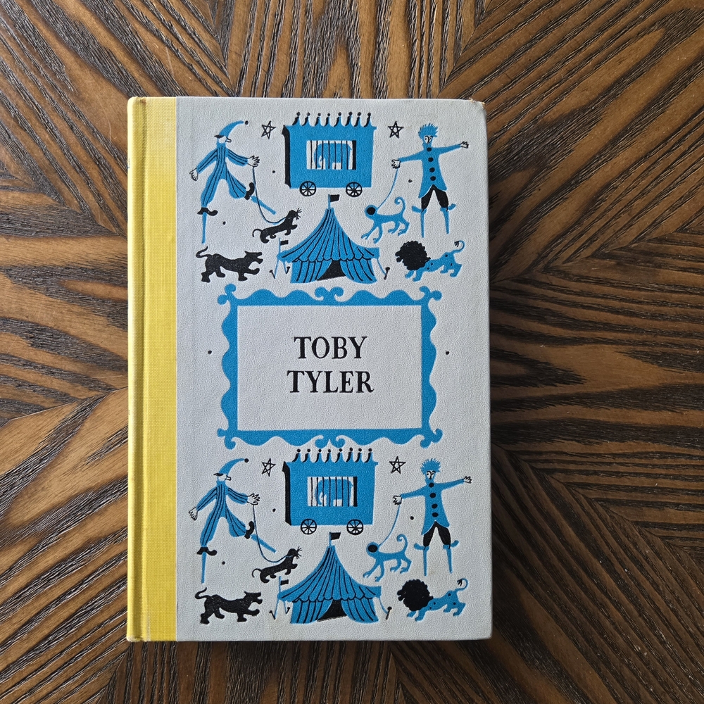 Toby Tyler Kids Book, published 1958